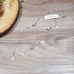 LUCKY brand gorgeous jeweled charm necklace